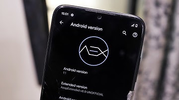 AOSP Extended v8.0 Beta | Android 11 | Redmi Note 7 Pro