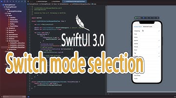 Switch mode selection (single or multiple)  | SwiftUI 3.0 | Working with List 2 (part 9)