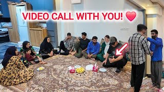 A Special Video Call with One of Our Viewers! ❤️ | Tela & Dariush Spend Time with Amir's Family