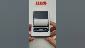 Nelko PM220 Portable Bluethooth Thermal Label Printer & Roll of white label #nelko