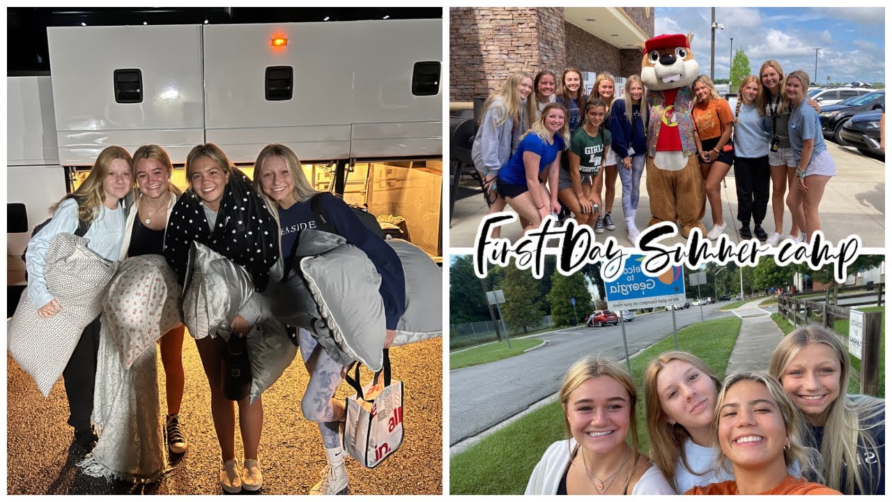 FIRST DAY OF SUMMER CAMP |VLOG