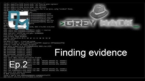GreyHack: Police Mission -(How to find evidence)
