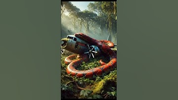 Amazon Jungle | Python Attacking  AI Nature Discovery (part 13) #shorts #amazon #trending #ai