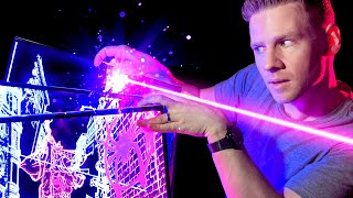 Glowing 3D LASER ART is MIND BLOWING!