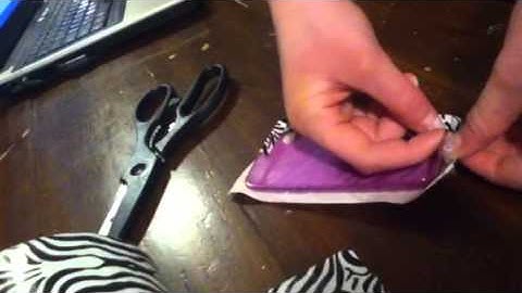How to make a duck tape iPod case