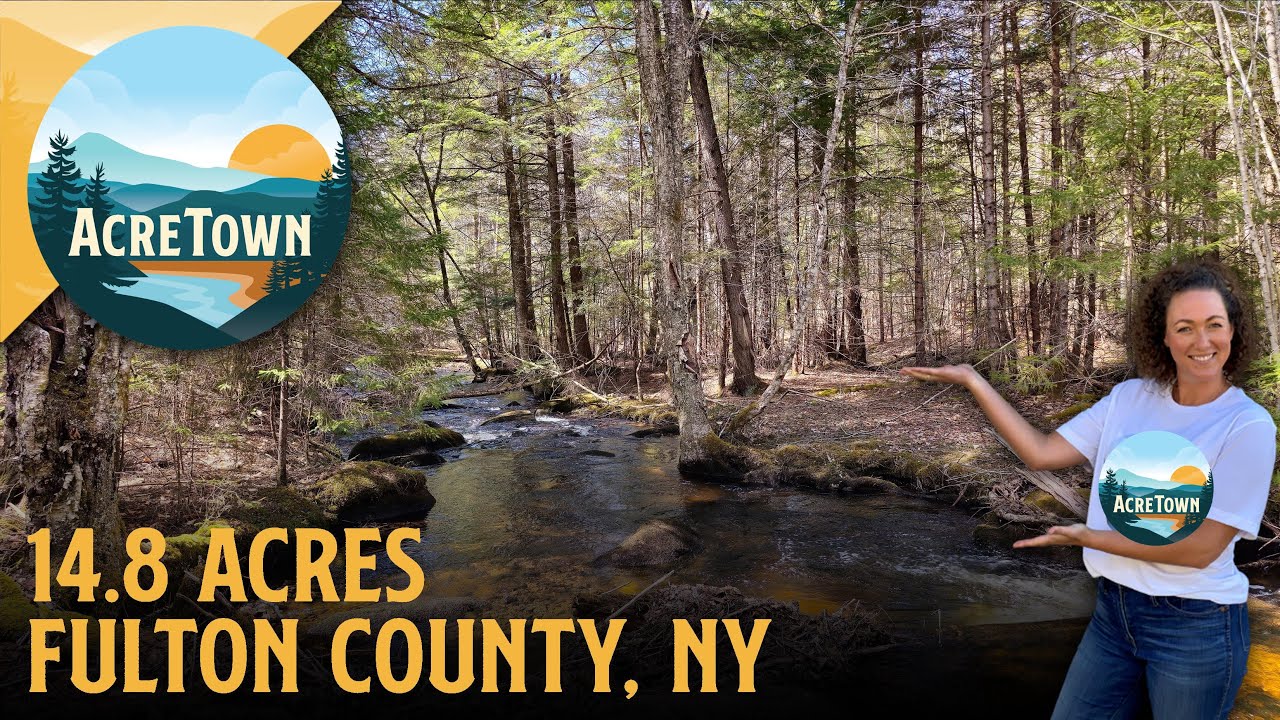 Owner Financed Land in New York | 14.8 acres on Moose Creek! 10 mins from Adirondack State Park