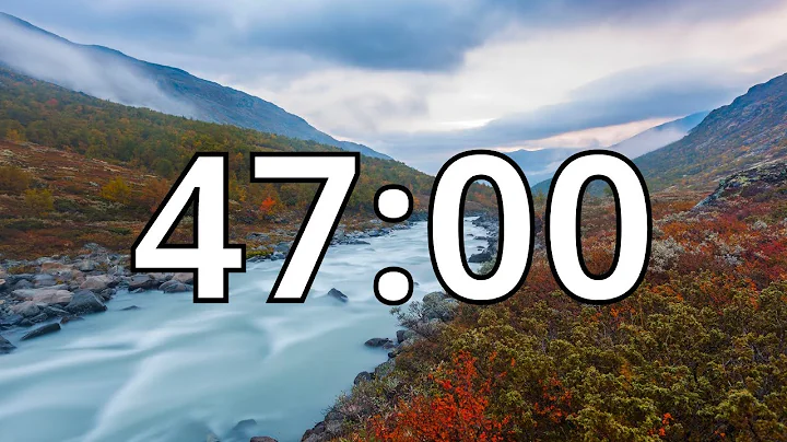 47 Minutes Autumn/Fall Countdown Timer With Music and Alarm (Simple Beep)