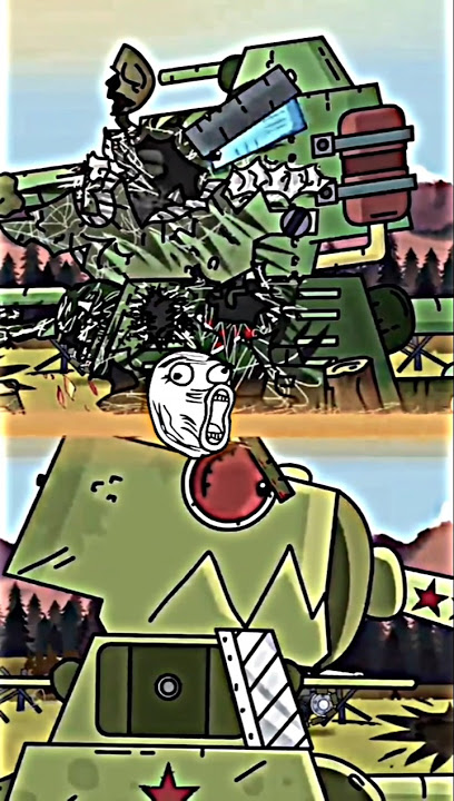 KV 44 saved KV 45 | KV 44, KV 45 vs Korl 44 #gerand #cartoon_about_tanks #tank
