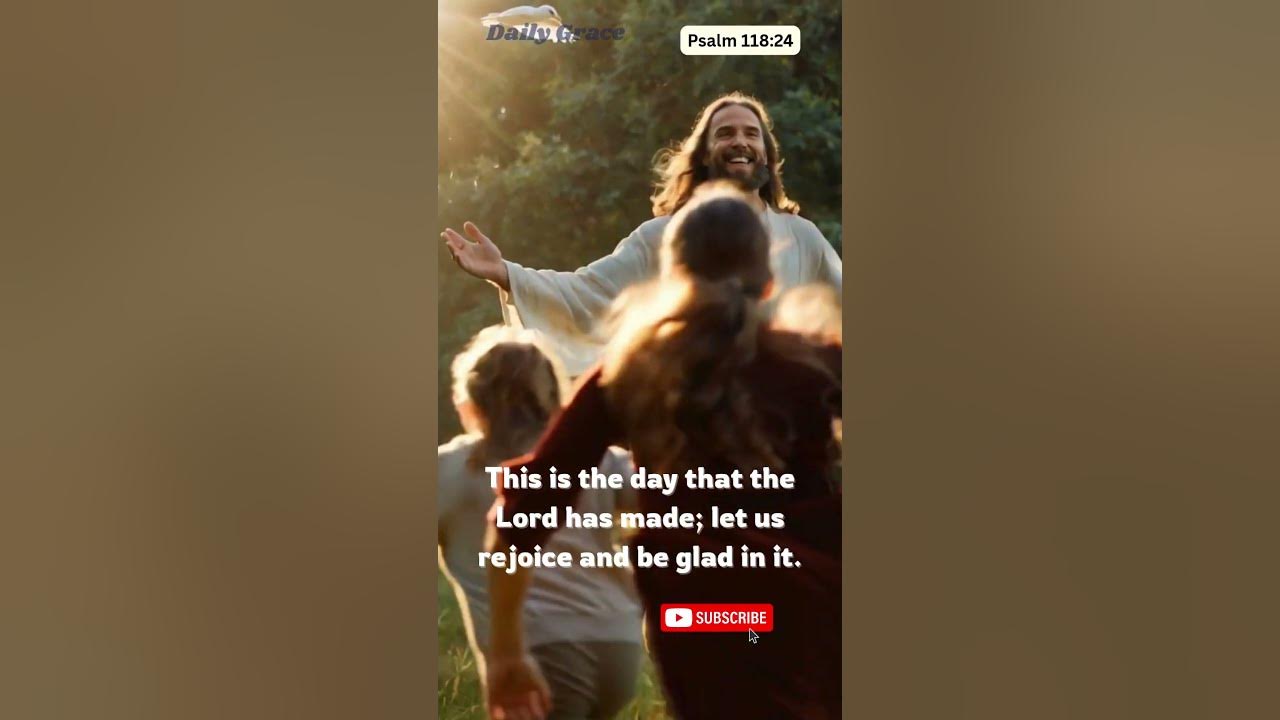 This Is the Day | Psalm 118:24 | Short Bible Verse in English #biblepassages
