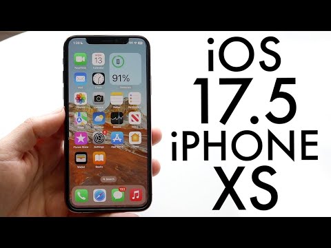 iOS 17.5 On iPhone XS! (Review)