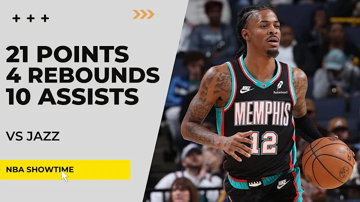 Ja Morant 21 Points, 10 Assists, 4 Rebs vs Jazz I 25-26 NBA Season