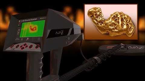 جهاز كشف الذهب والفراغات أجاكس غاما   AJAX GAMMA Gold and Caves detector   video tutorial