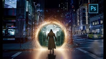 Portal Effect Like Doctor Strange | Photoshop tutorial