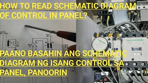 Paano magbasa ng schematic diagram ng isang vacuum pump star delta control