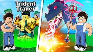 I UNLOCKED THE DRAGON TRIDENT!  Roblox Blox Fruits