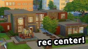 FINALLY finished building a rec center! (Streamed 3/21/23)