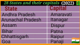 States and Capitals of India New || 28 States, 8 Union Territories and Capitals || States Capitals screenshot 4