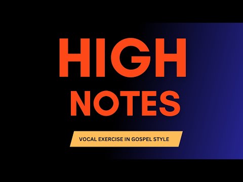 Gospel Exercise To Hit Higher Notes!