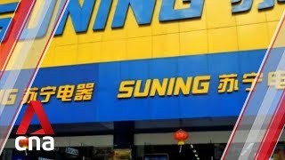 Chinese retail giant Suning buys Carrefour's China business