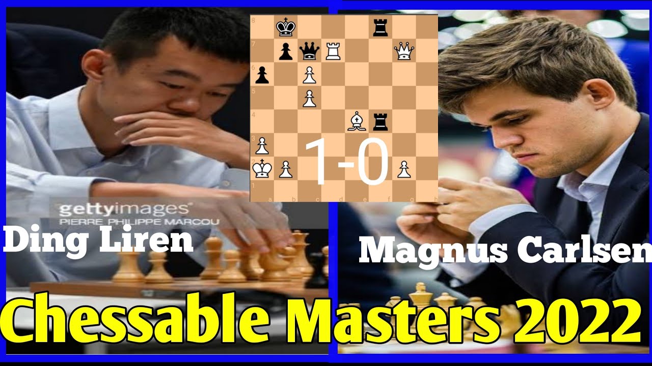 Ding Liren wins Chessable Masters