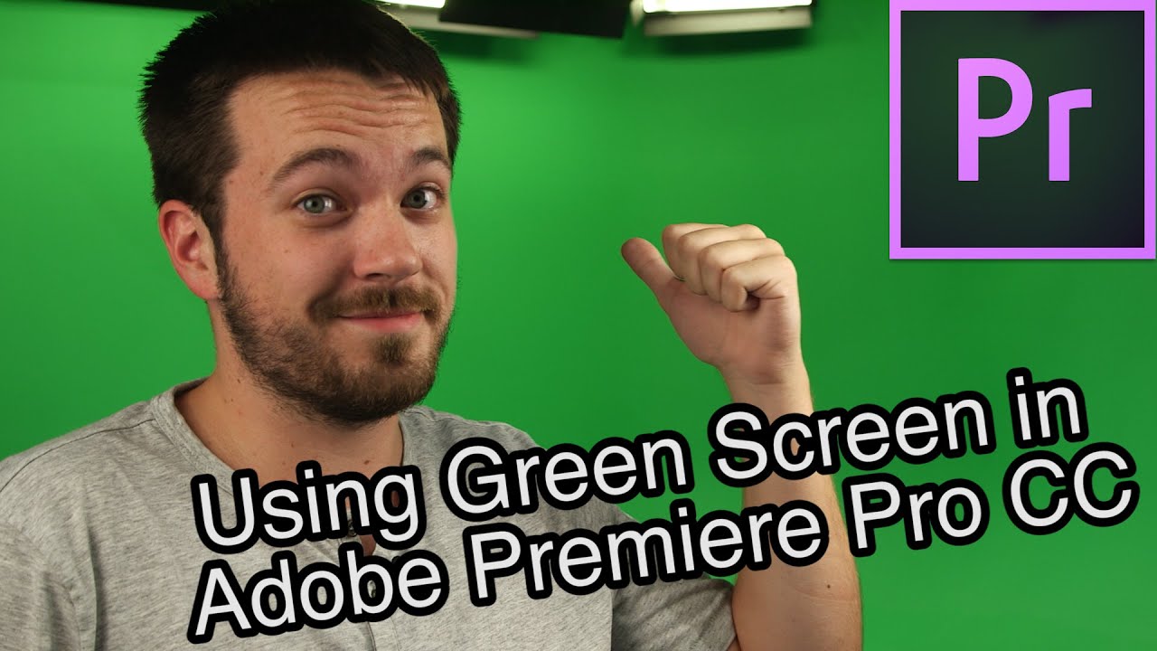 green screen in adobe premiere with bad lighting