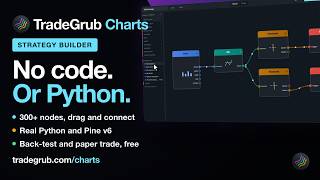 Build a Trading Strategy With No Code, Back-Test It Free, Then Trade It | Python & Pine v6