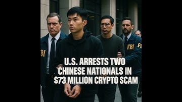 U.S. Arrests Two Chinese Nationals in $73 Million Crypto Scam