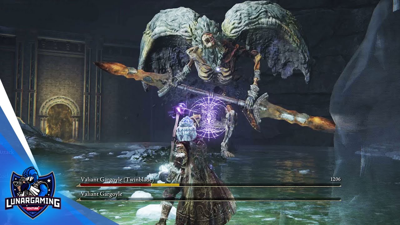 Gargoyle Boss Fight Elden Ring Defeat Valiant Gargoyle Achievement