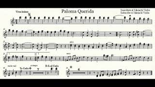 Video thumbnail of "Paloma Querida"