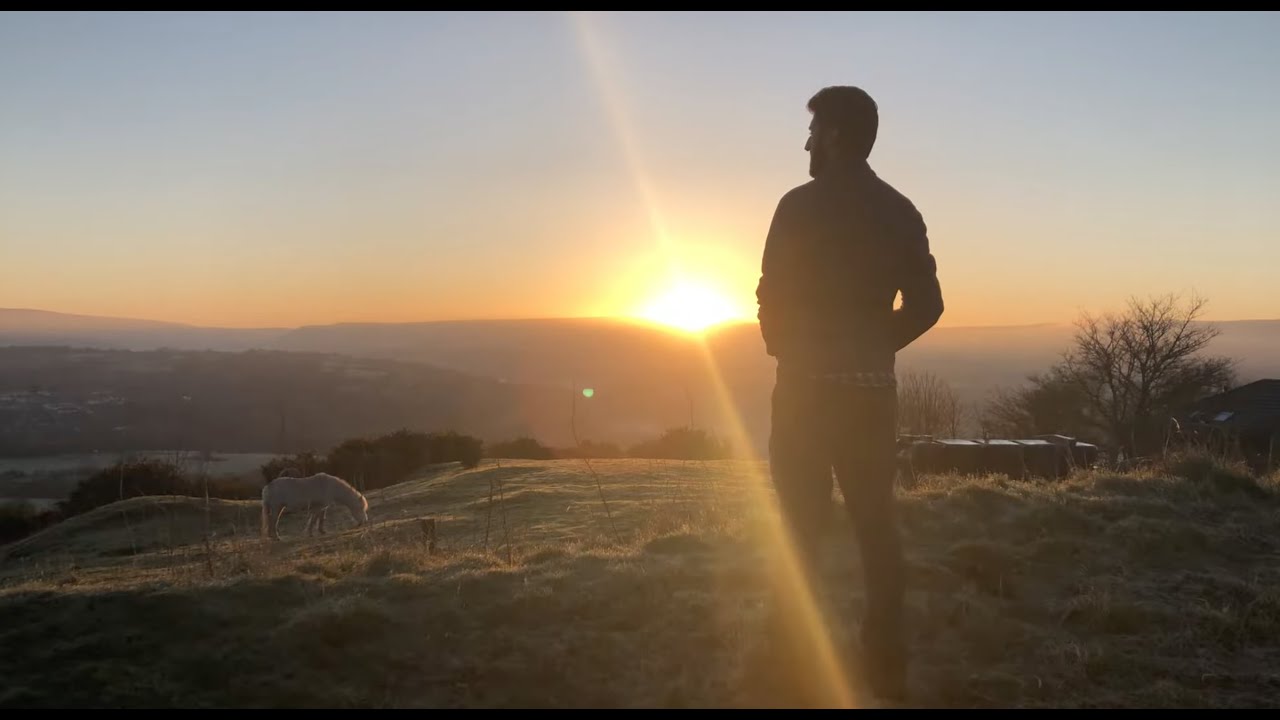 The best views of Greater Manchester! Sunrise at Werneth Low, Hyde, UK.