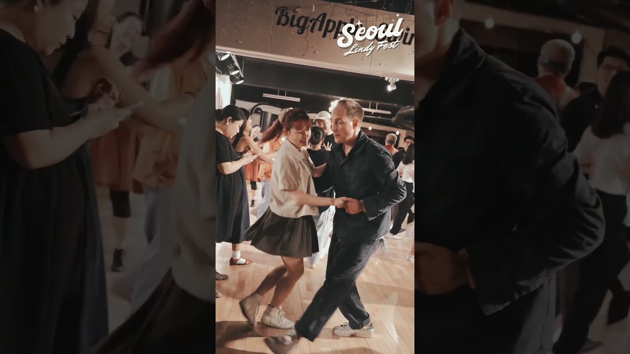 Social Dance - Skye & Jihee @ SEOUL lindyfest 2025 #swingdance #lindyhop
