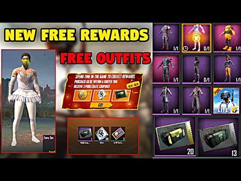 PUBG Mobile Lite फ्रि Crate Coupons and Outfits New Offer PUBGM Lite