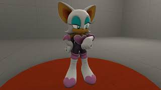 Rouge The Bat Tapping Her Foot Sfm