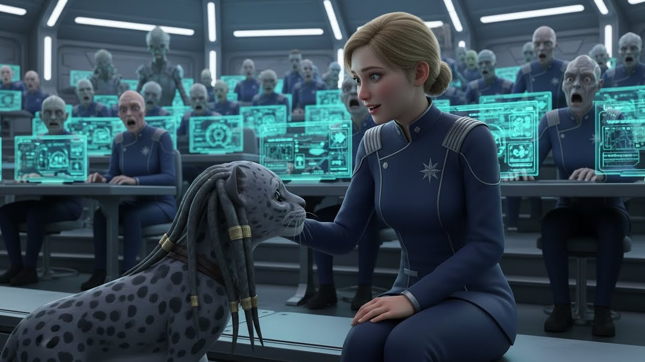 All the Cadets Were Shocked When the Galaxy's Deadliest Predator Approached the Human to Cuddle