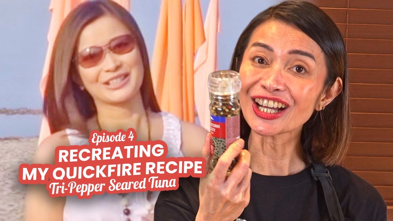 Tri-Pepper Seared Tuna | Recreate and Old Recipe with me!| Chefmom Rosebud