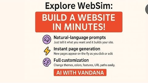 How to Use Websim AI in 5 Minutes | Create Websites with Simple Promptswebsim aiwebsim tutorial