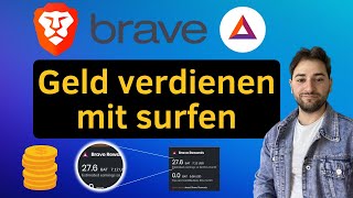 Der Brave Browser: Geld verdienen mit surfen im Internet -Passives Einkommen mit Brave Browser (BAT) image