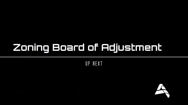 Zoning Board of Adjustment