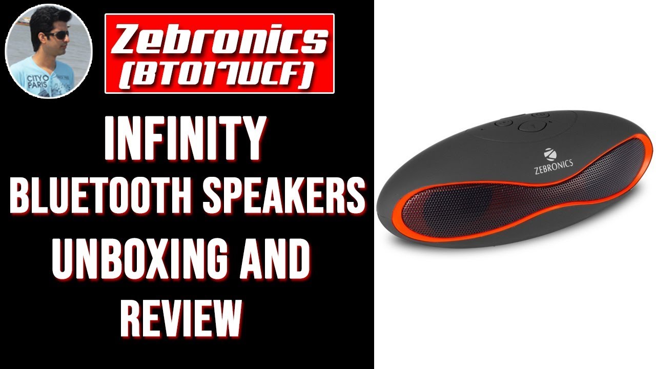 zebronics infinity bluetooth speaker