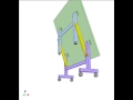 Folding ping-pong table1 Folding ping-pong table1