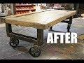 I Upcycled a Reclaimed Coffee Table - Whah?