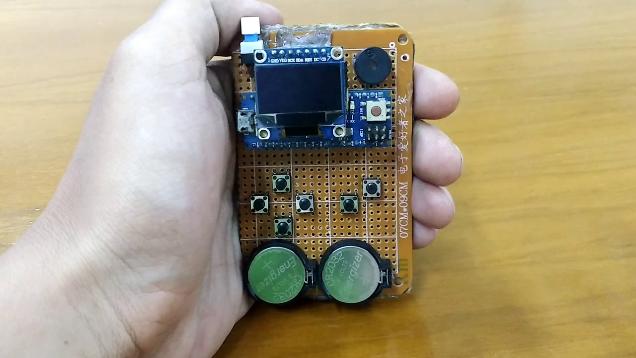 Arduboy Clone Arduino Based Handheld Videogame