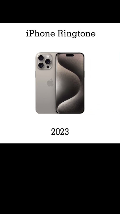 iPhone Ringtone 2023