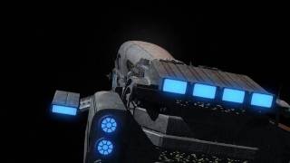 Spaceship (HT1408) Demo Animation