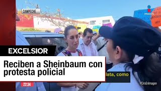 Policías de Campeche piden ayuda a Sheinbaum: Acusan a Layda Sansores