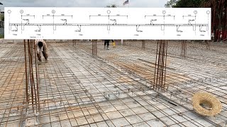 Ground Slab Steel Reinforcement Detail & Site Process, Concrete Spacer, Suspended Ground Slab Works