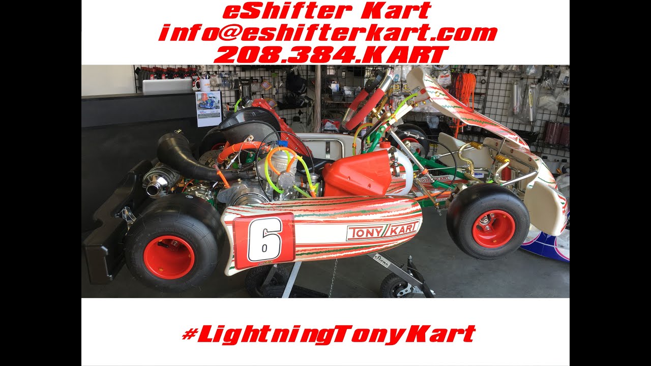 Eshifter Kart Project Lightning Tony Racer 401 Debei Motori Icc Eshifter Kart