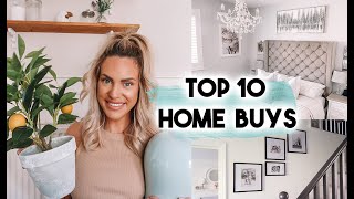 TOP 10 HOME DECOR AND FURNITURE BUYS | HOME DECOR TOUR IKEA, DUNELM, AND CHARITY SHOP FINDS