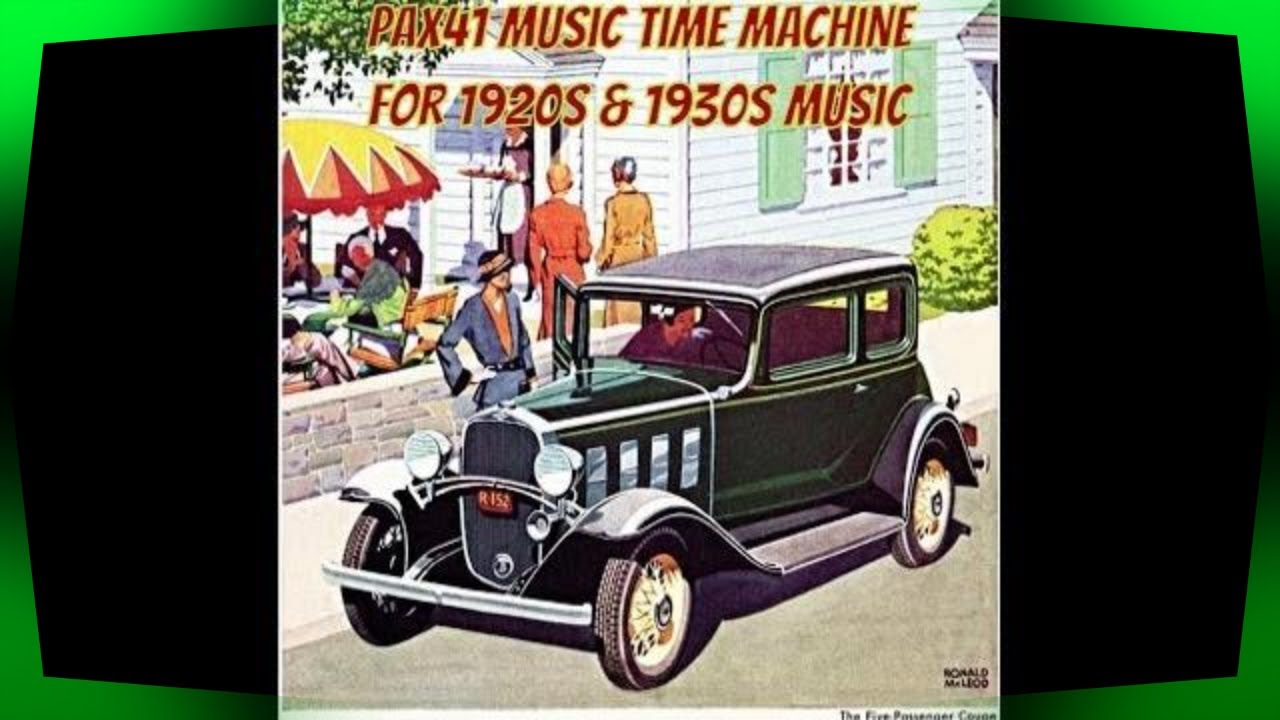 1930s Classic Cars & Orchestra Music Of The Art Deco Era @Pax41