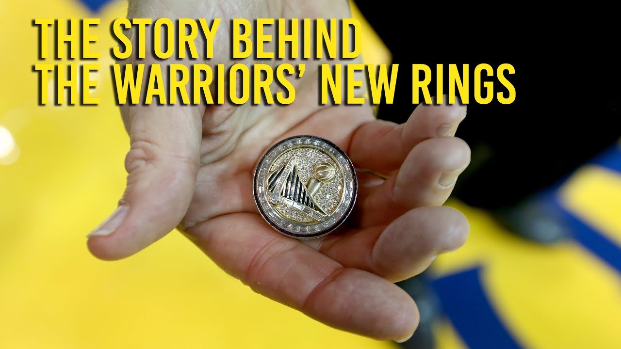 Golden State Warriors receive championship rings on NBA ...